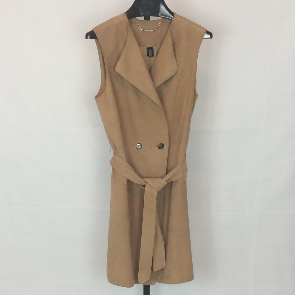 White House Black Market Suede Duster/Jacket